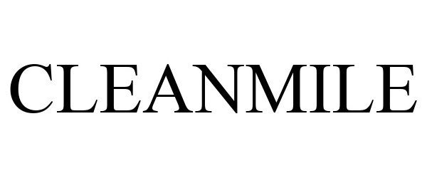 Trademark Logo CLEANMILE