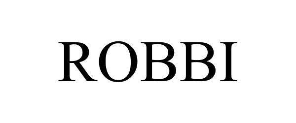  ROBBI