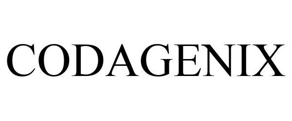Trademark Logo CODAGENIX