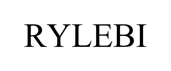 Trademark Logo RYLEBI