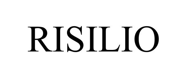 Trademark Logo RISILIO