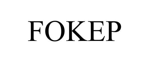 Trademark Logo FOKEP
