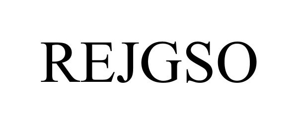 Trademark Logo REJGSO