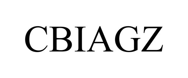 Trademark Logo CBIAGZ