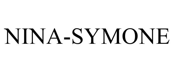 Trademark Logo NINA-SYMONE