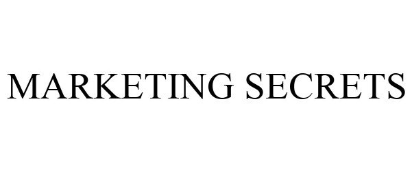  MARKETING SECRETS