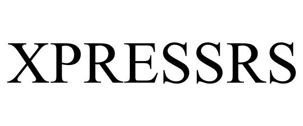 Trademark Logo XPRESSRS