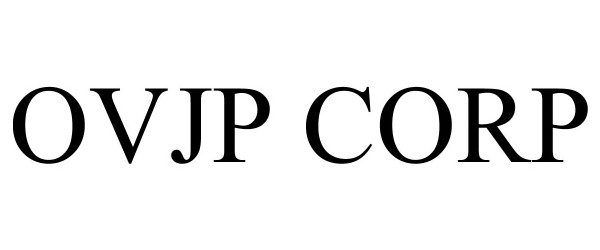 Trademark Logo OVJP CORP