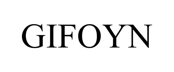 Trademark Logo GIFOYN
