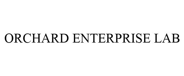 Trademark Logo ORCHARD ENTERPRISE LAB