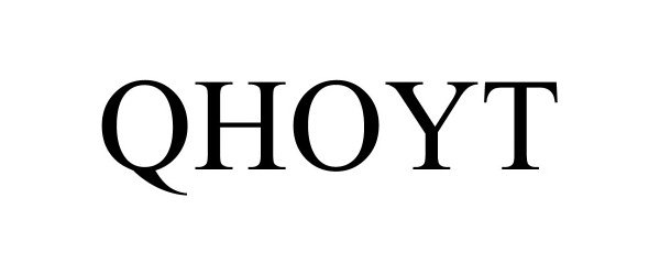 Trademark Logo QHOYT