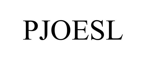 Trademark Logo PJOESL