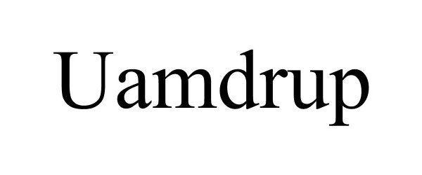Trademark Logo UAMDRUP