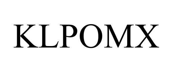 Trademark Logo KLPOMX