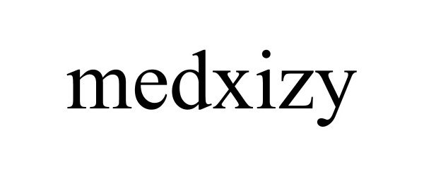 Trademark Logo MEDXIZY