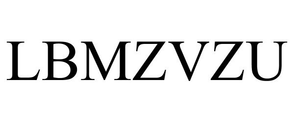 Trademark Logo LBMZVZU