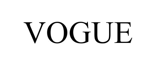 Trademark Logo VOGUE