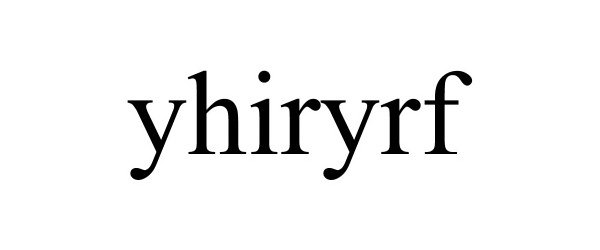 Trademark Logo YHIRYRF