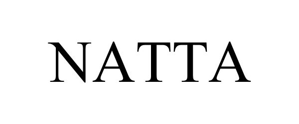 Trademark Logo NATTA