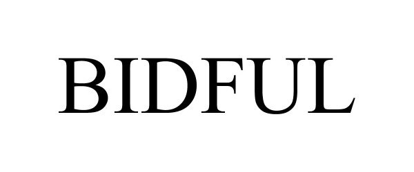 Trademark Logo BIDFUL