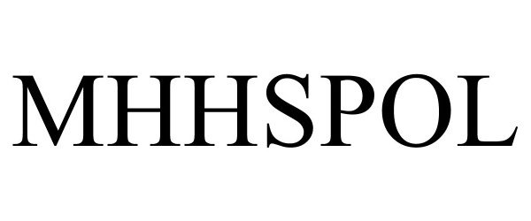 Trademark Logo MHHSPOL