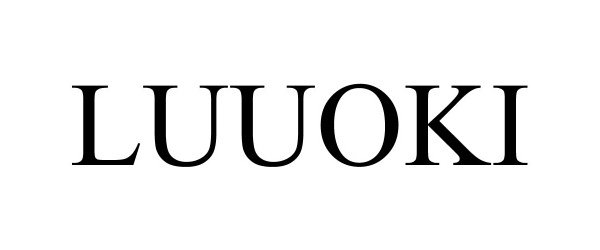 Trademark Logo LUUOKI