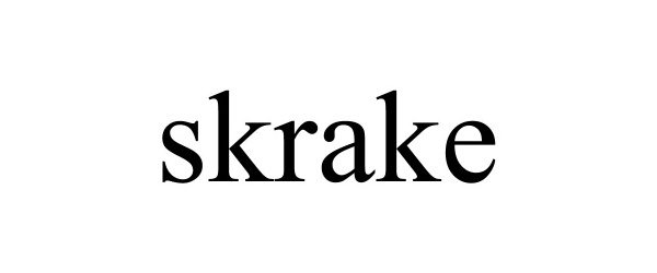 Trademark Logo SKRAKE