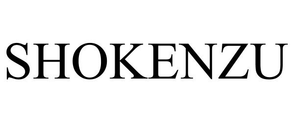 Trademark Logo SHOKENZU