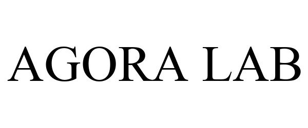 Trademark Logo AGORA LAB