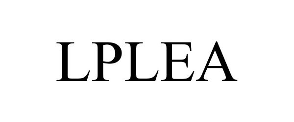 Trademark Logo LPLEA