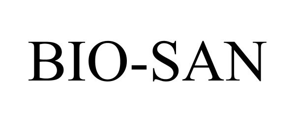 Trademark Logo BIO-SAN
