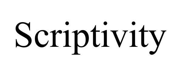 Trademark Logo SCRIPTIVITY