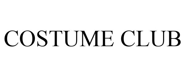 Trademark Logo COSTUME CLUB