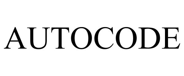 Trademark Logo AUTOCODE