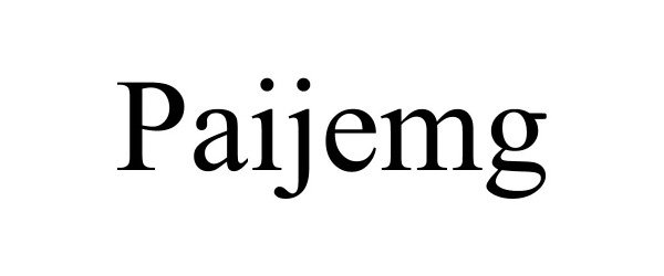 Trademark Logo PAIJEMG