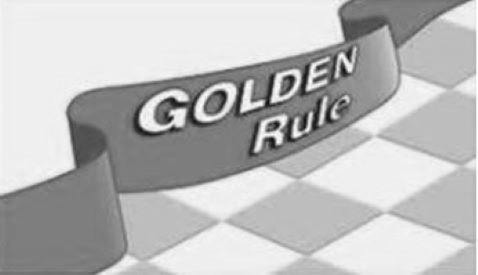 Trademark Logo GOLDEN RULE