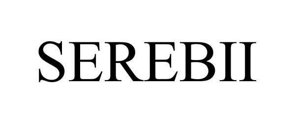 Trademark Logo SEREBII