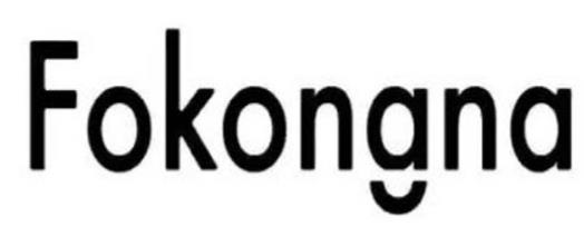 Trademark Logo FOKONGNA