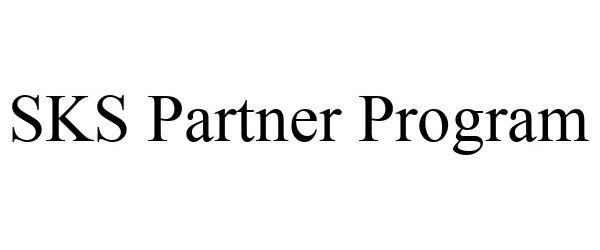 Trademark Logo SKS PARTNER PROGRAM