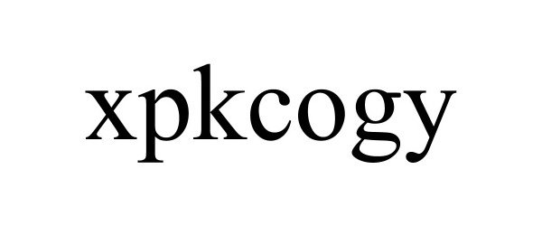  XPKCOGY