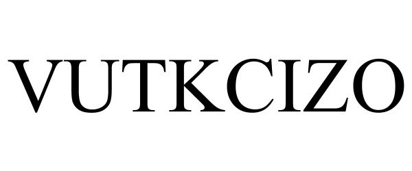 Trademark Logo VUTKCIZO
