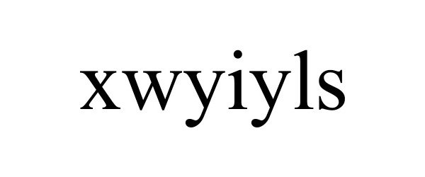 Trademark Logo XWYIYLS