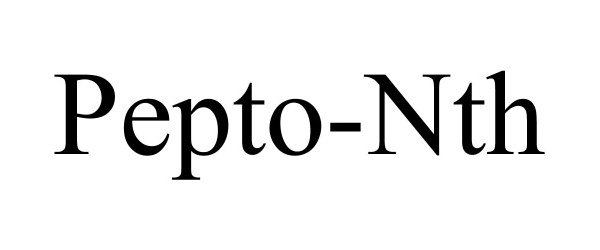 Trademark Logo PEPTO-NTH