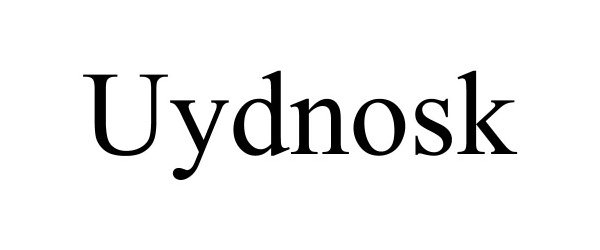 Trademark Logo UYDNOSK