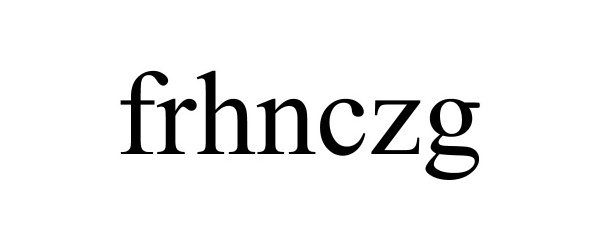 Trademark Logo FRHNCZG