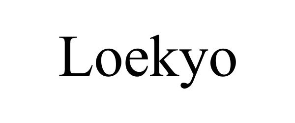  LOEKYO