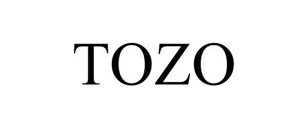 Trademark Logo TOZO