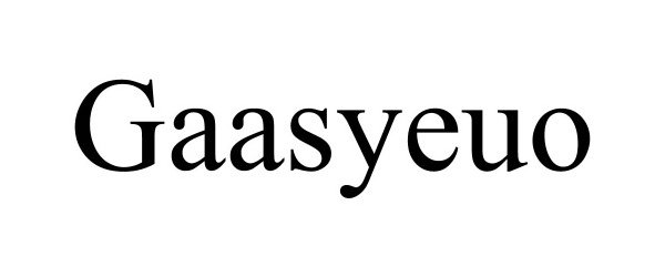  GAASYEUO