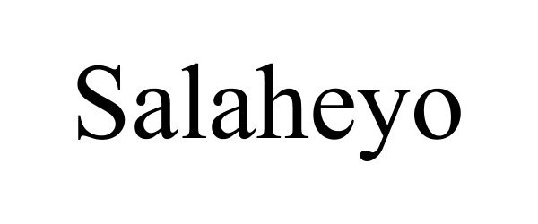 Trademark Logo SALAHEYO