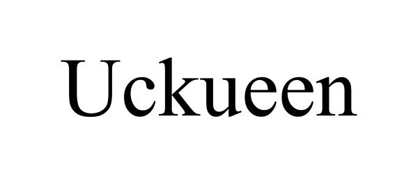 Trademark Logo UCKUEEN